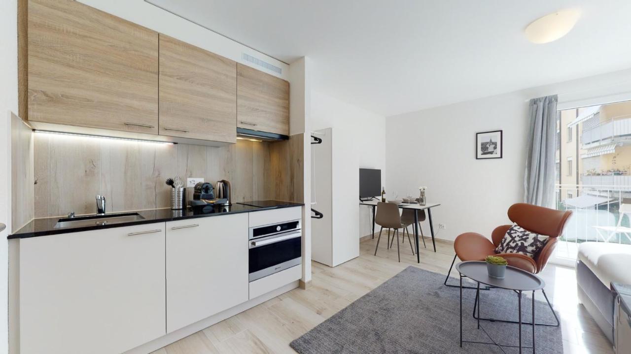 Nonanteneuf Appart Hotel Aigle - Contactless Check-In ภายนอก รูปภาพ
