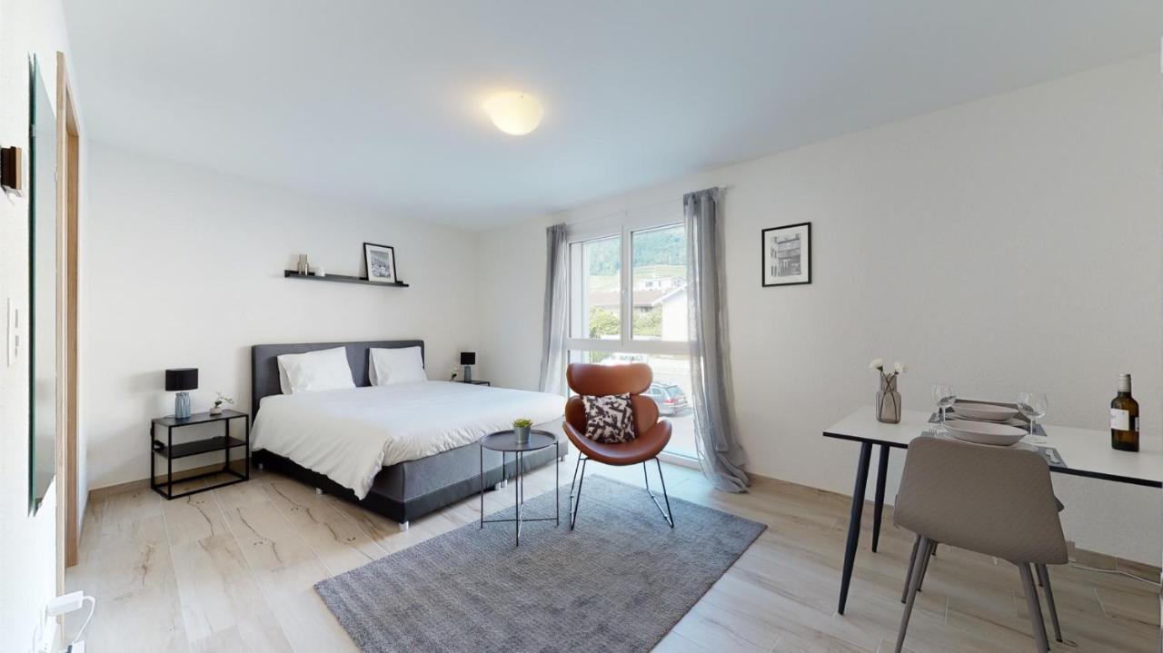 Nonanteneuf Appart Hotel Aigle - Contactless Check-In ภายนอก รูปภาพ