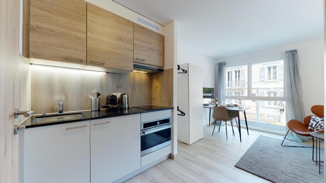 Nonanteneuf Appart Hotel Aigle - Contactless Check-In ภายนอก รูปภาพ