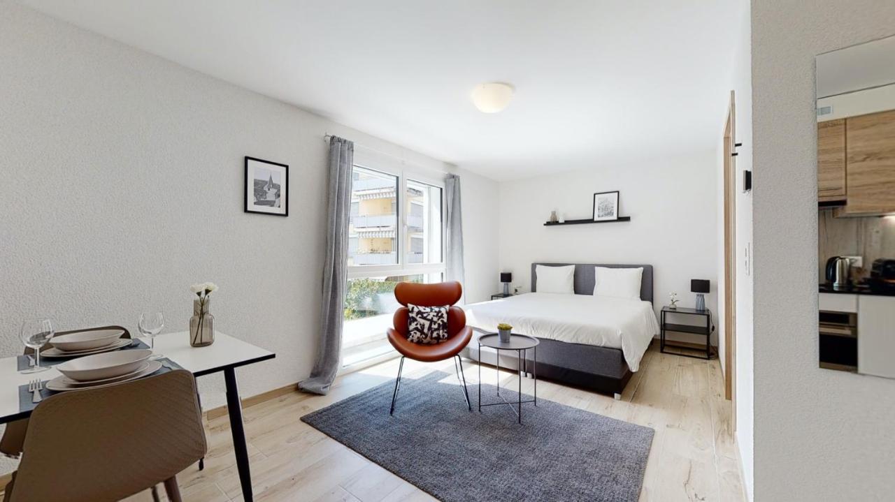 Nonanteneuf Appart Hotel Aigle - Contactless Check-In ภายนอก รูปภาพ