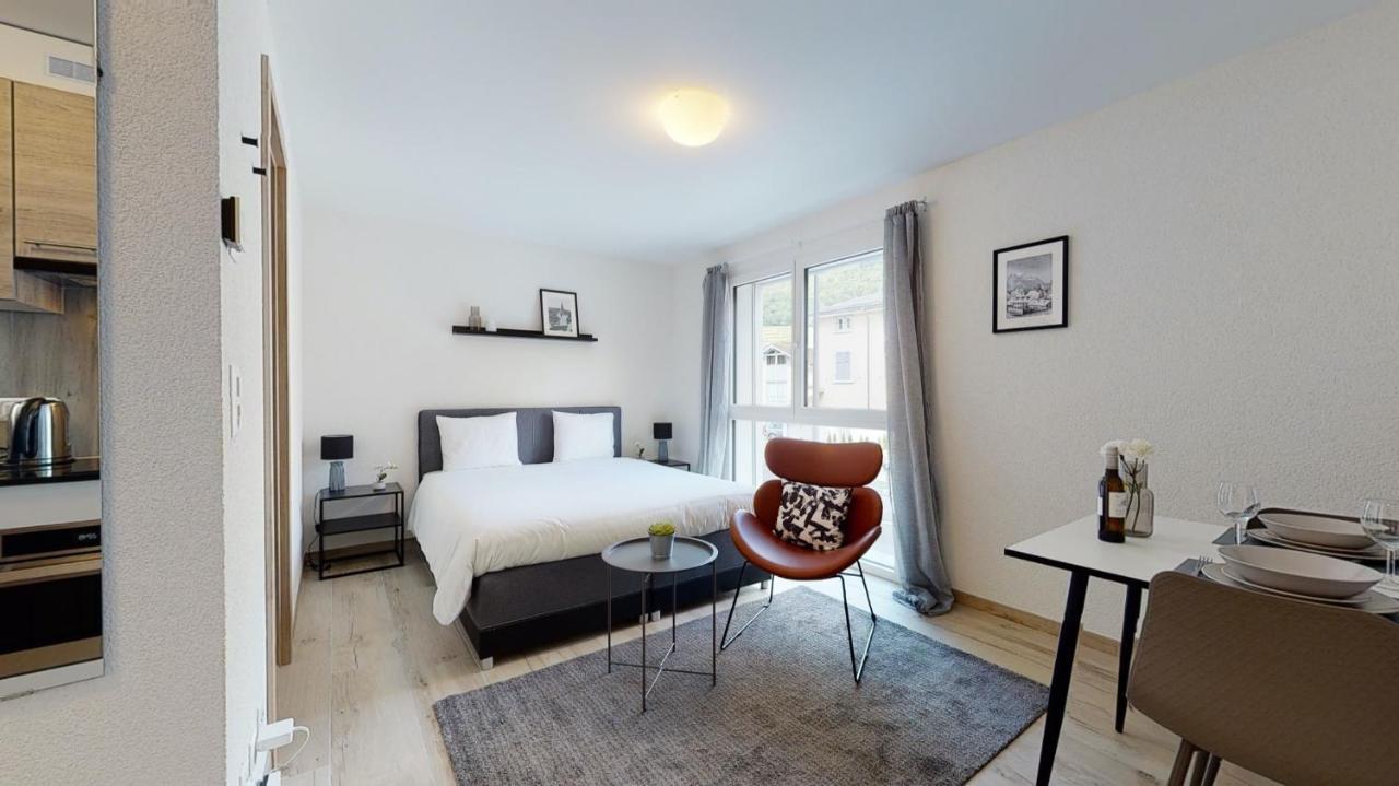 Nonanteneuf Appart Hotel Aigle - Contactless Check-In ภายนอก รูปภาพ