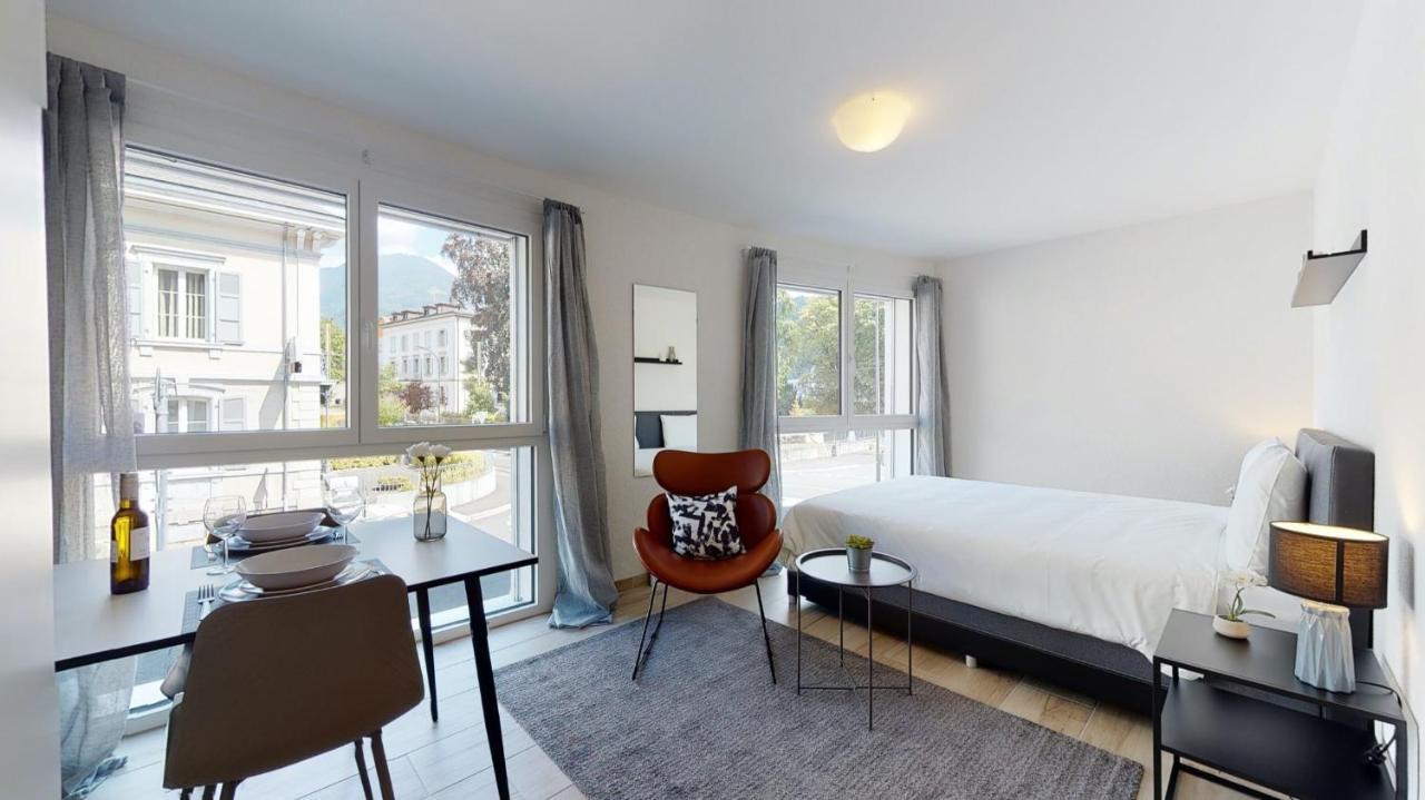 Nonanteneuf Appart Hotel Aigle - Contactless Check-In ภายนอก รูปภาพ