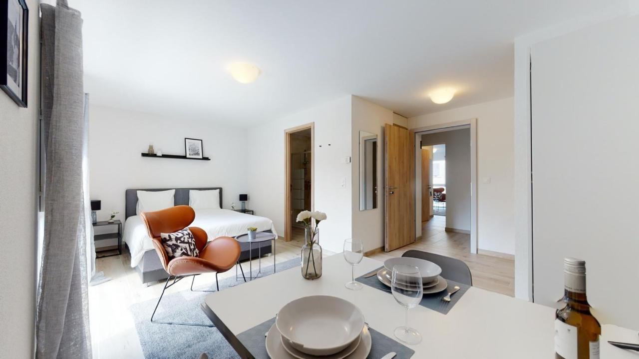 Nonanteneuf Appart Hotel Aigle - Contactless Check-In ภายนอก รูปภาพ