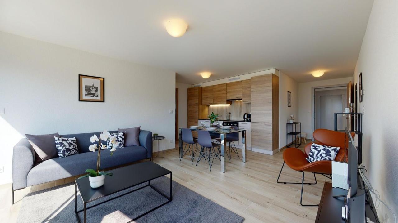 Nonanteneuf Appart Hotel Aigle - Contactless Check-In ภายนอก รูปภาพ