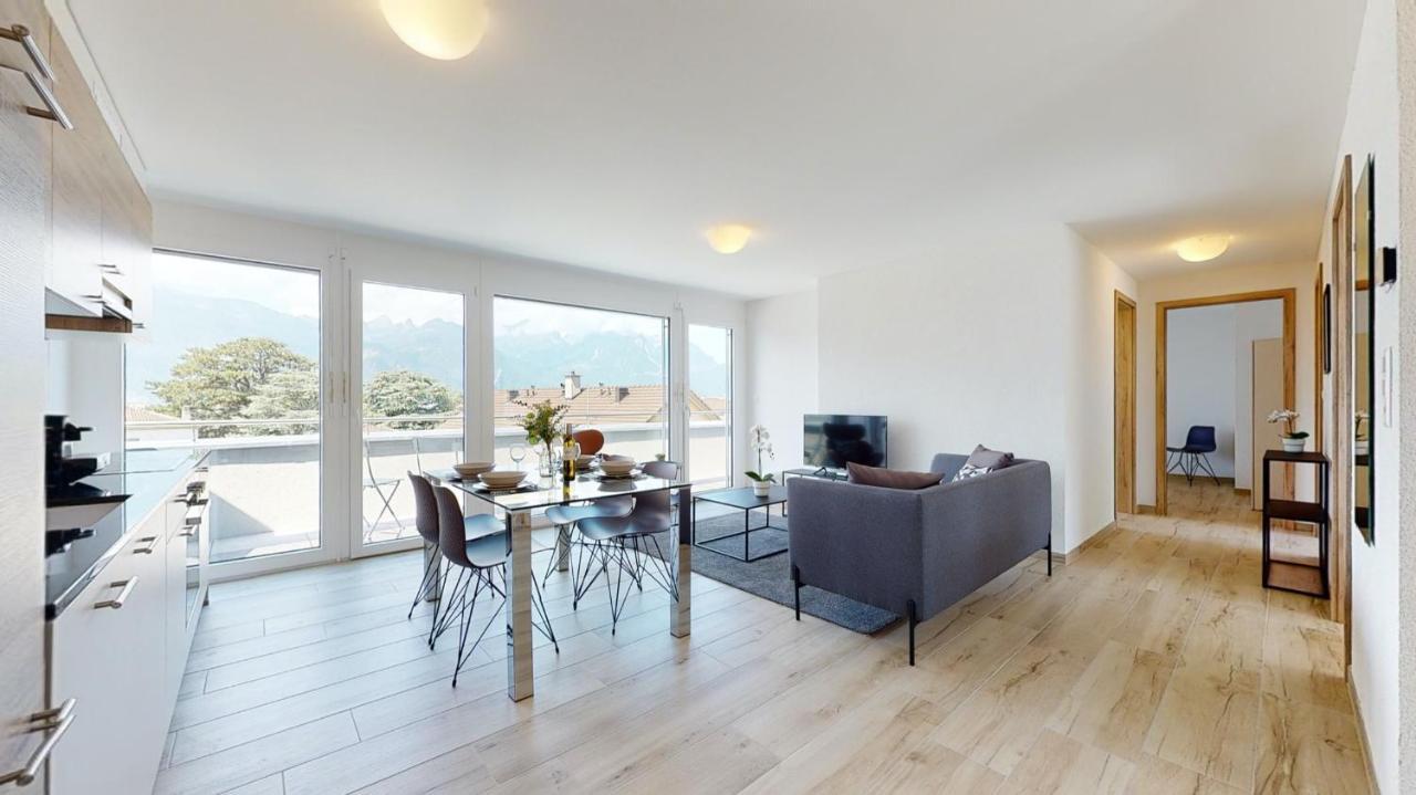 Nonanteneuf Appart Hotel Aigle - Contactless Check-In ภายนอก รูปภาพ