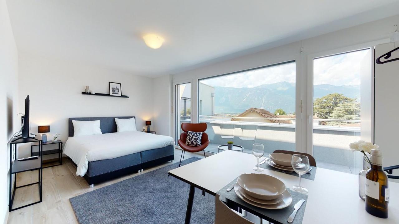 Nonanteneuf Appart Hotel Aigle - Contactless Check-In ภายนอก รูปภาพ