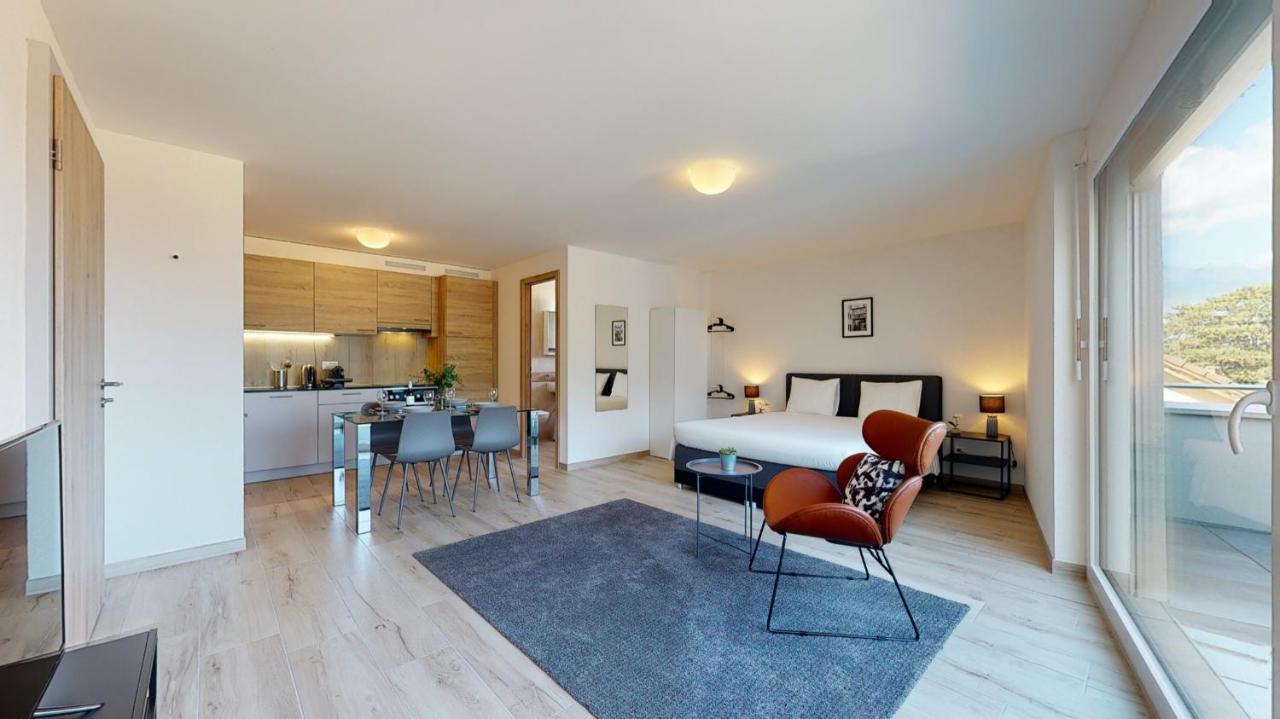Nonanteneuf Appart Hotel Aigle - Contactless Check-In ภายนอก รูปภาพ