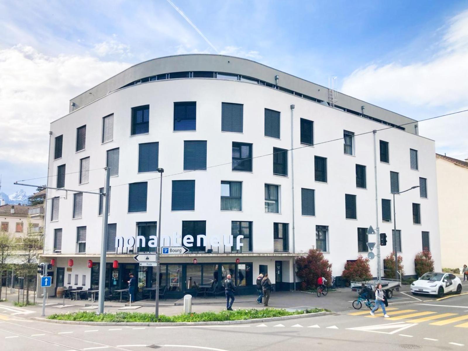 Nonanteneuf Appart Hotel Aigle - Contactless Check-In ภายนอก รูปภาพ
